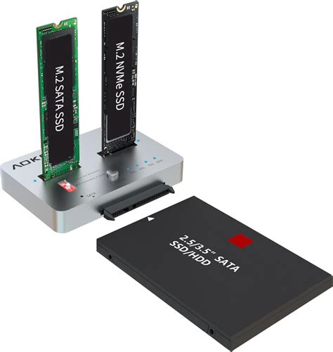 AOKO M.2 NVMe to SATA Docking Station with Offline Australia | Ubuy