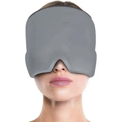 Maison Products Headache Relief Form Fitting Gel Ice Cap For Migraine Hot And Cold Therapy
