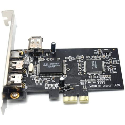 PCIe 3 Ports 1394A Firewire Expansion Karte PCI Express 1X Zu IEEE