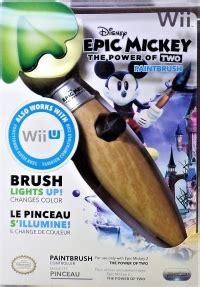 Pdp Disney Epic Mickey The Power Of Two Paintbrush Wii Accessory