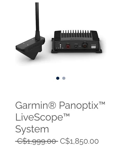 Garmin® Panoptix™ Livescope™ System Fishing Camping And Outdoors