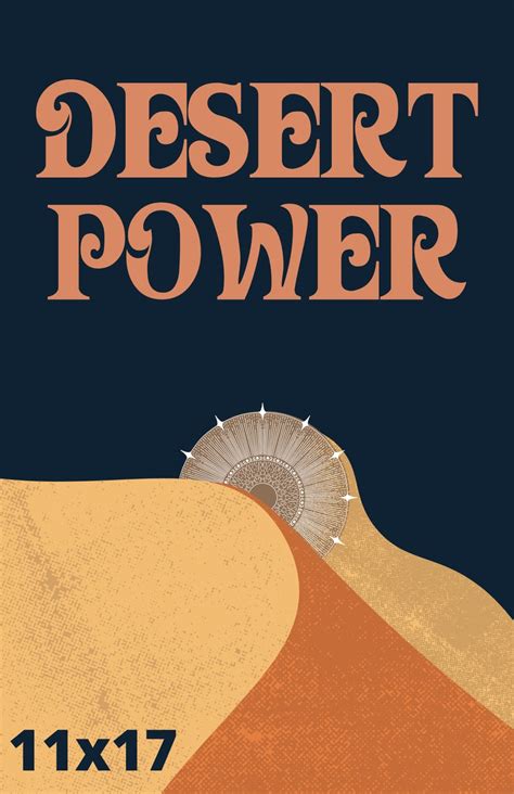 Dune Sandworm Shai Hulud Dune Poster Dessert Power Dune Etsy