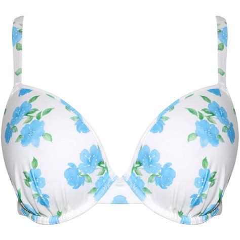 Peek And Beau Fb Mix Match Abs Floral Plunge Bikini Abstract Sportsdirect