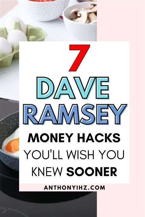 Dave Ramsey Money Hacks You Ll Wish You Knew Sooner Dave Ramsey