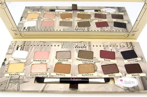 Thebalm Nude Tude Nude Eyeshadow Palette Review And Swatches Makeup For Life