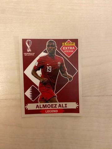 Almoez Ali Extra Sticker Legend Copa Do Mundo 2022 Em Caxias Do