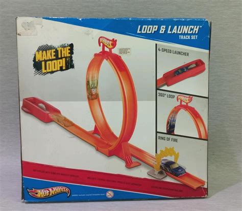 Hot Wheels Loop Launch Track Set Hobbies Toys Toys Games On Carousell