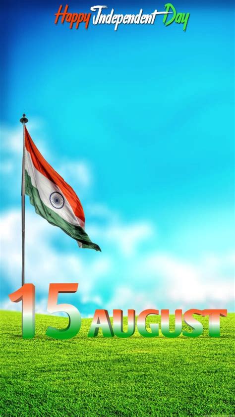 Independence Day Editing Background 15 August Editing Background