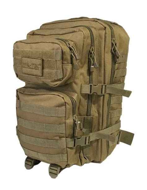 Mochila T Ctica Asalto Lg Miltec Litros Estilo Militar Con Molle