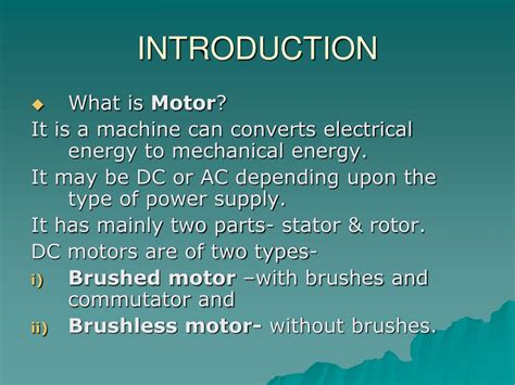 Ppt Brushless Motor And Drive Powerpoint Presentation Free Download