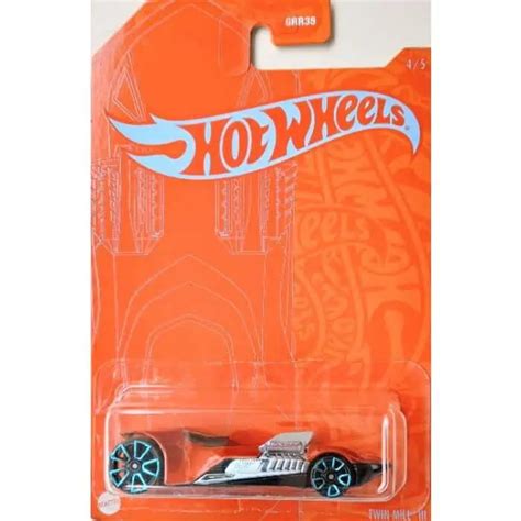 Hot Wheels Laranja Azul Twin Mill III Anos Universo Hot Wheels