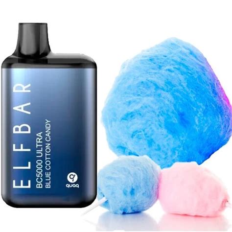 Купить Одноразка Elf Bar Blue Cotton Candy (Синяя Сахарная Вата) BC5000 ...