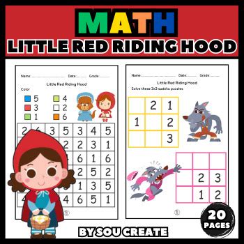The Little Red Riding Hood Math Activities