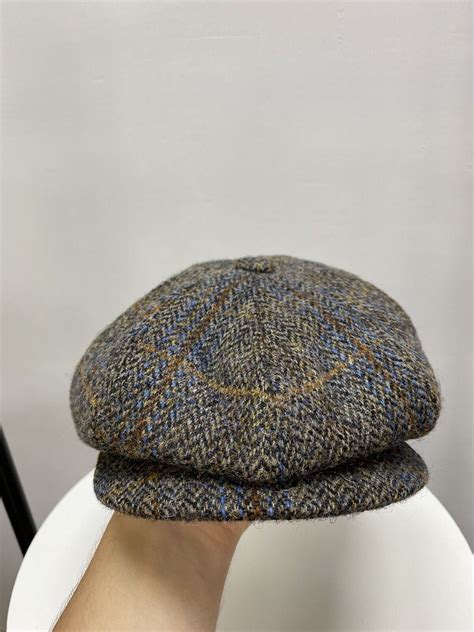 Vintage Failsworth Harris Tweed Hat Size Small Men Br Gem