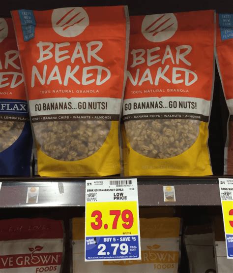 Bear Naked Granola Coupon For Kroger Mega Sale Kroger Krazy