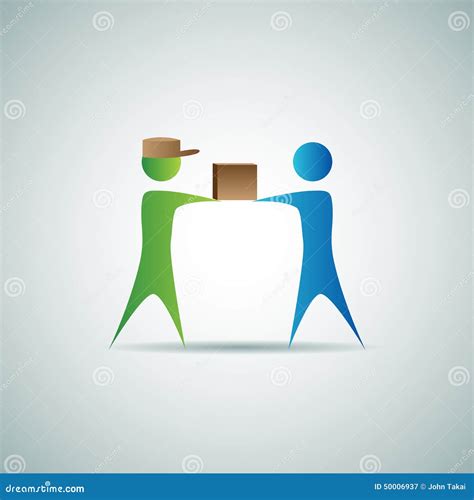 Box Delivery Arriving Stock Vector Illustration Of Package 50006937