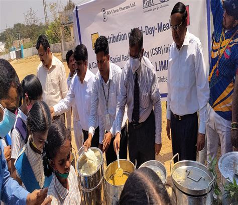 Ra Chem Pharma Partners With Akshaya Patra To Provide Mid Day Meals In