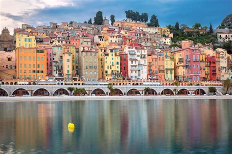 Premium Photo Colorful Cosy Houses In The Old Town Of Menton Perle De