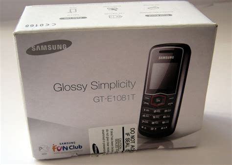 Обзор Samsung GT-E1081T: еще один телефон за 850 рублей