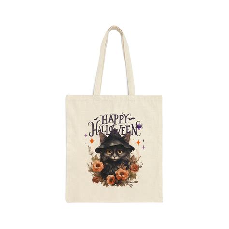Happy Halloween Bag Toddler Halloween Bag Reusable Halloween Bag Cotton