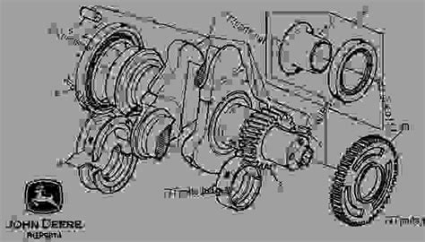 Crankshaft Bearings Tractor John Deere 5520 Tractor 5420 And