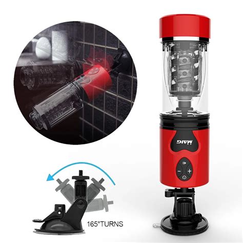 Masturbador Masculino Autom Tico Rota O Telesc Pica Vagina Masturba O Adultos Brinquedos Sexuais