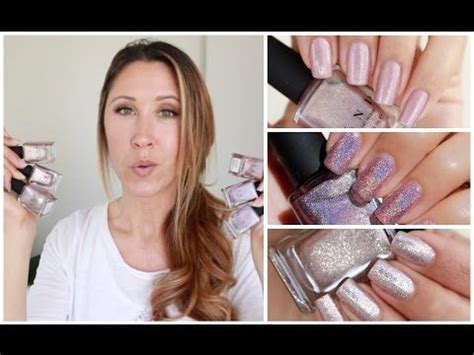 Holographic Nails Ilnp Nail Polish Haul Review Swatches Youtube