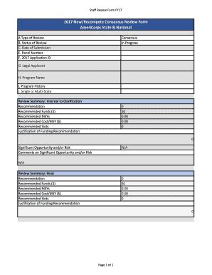 Fillable Online Staff Review Form FY17 Final Staff Review Form FY17