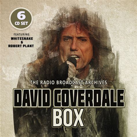 David Coverdale Box 6 Cd Set Compact Disc Box Set 24022023