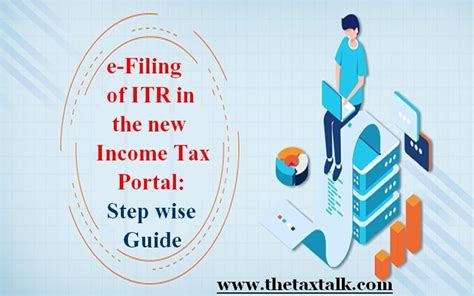 E Filing Of ITR In The New Income Tax Portal Step Wise Guide