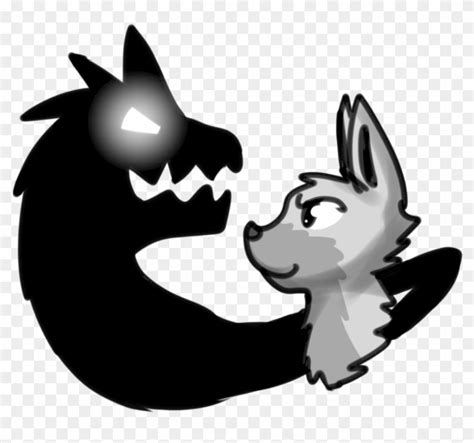 Shadow Of Evil Png Cartoon Evil Shadow Transparent Png 940x850