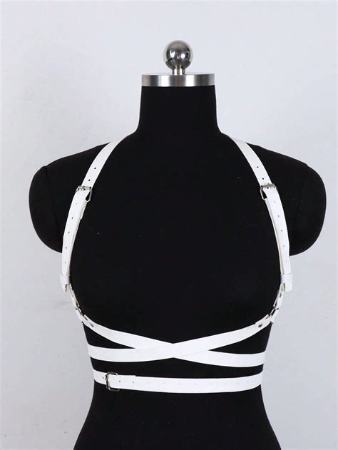 Sexy Lingerie Leather Harness Gothic Vitality Harajuku Waist Belt Garter Harness Punk Rave