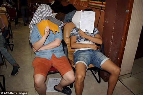 Men Arrested During Raid On A Gay Party In Indonesia Daily Mail Online