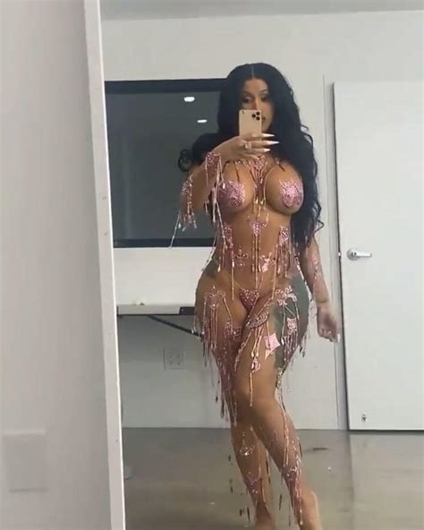 Cardi B Sexy Bikini Cosplay Dance Video Leaked Thotslife