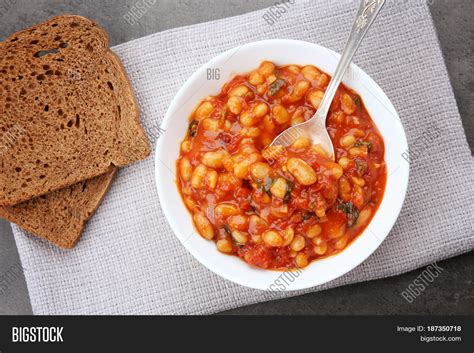 Bowl Delicious Italian Butter Beans Image And Photo Bigstock