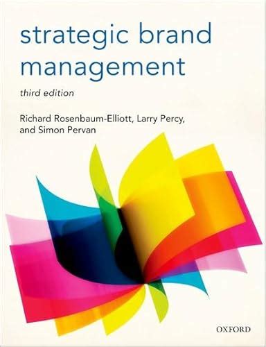 Strategic Brand Management Rosenbaum Elliott Richard Percy Larry