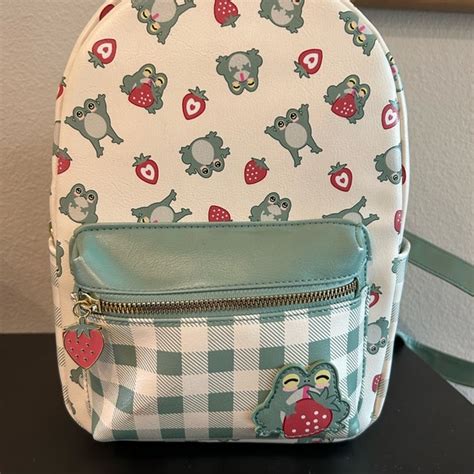 Hot Topic Accessories Hot Topic Strawberry Frog Cute Cottagecore