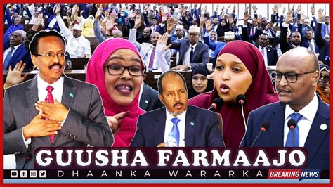 Deg Deg Mw Farmaajo Oo Awood Culus Lasoo Baxay Xildhibaanadii Ugu