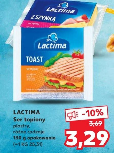 Ser Topiony Lactima Taniej Promocja Kaufland Ding Pl