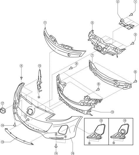 Mazda Service Manual Front Bumper Disassembly Assembly Body