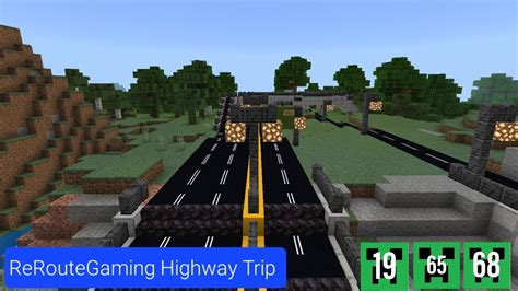 Minecraft Highways Road Trip Mc Mc And Mc From Sandy City To