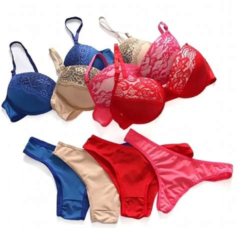 Lingerie Conj Calcinha E Sutiã Revenda calcinha lingeri Shopee Brasil