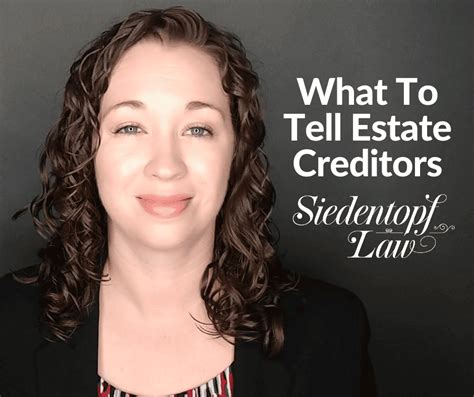 What To Tell Estate Creditors Atlanta Estate Planning Wills