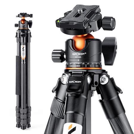 K F Concept A C Section Carbon Fiber Travel Tripod Monopod With