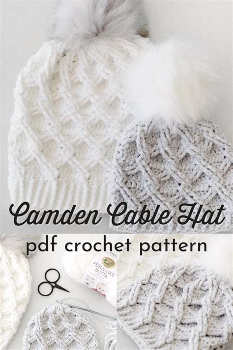 Free Crochet Cable Beanie Pattern Chunky Cable Beanie Artofit