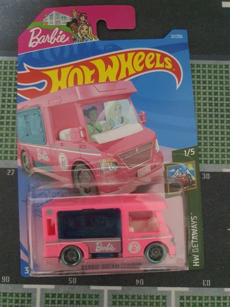 Hot Wheels Hotwheels Barbie Dream Camper Hobbies Toys Toys Games On Carousell