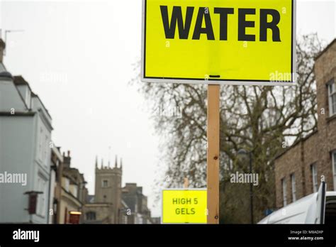 water station sign Stock Photo - Alamy