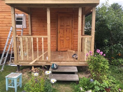 Крыльцо для садового домика (65 фото) - красивые картинки и HD фото