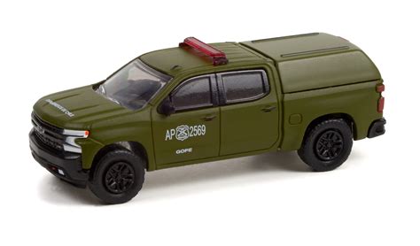 Buy Greenlight 30318 2021 Chevy Silverado Lt Trail Boss Z71 With Camper