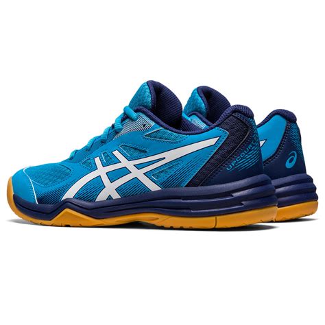 Asics Upcourt 5 Gs Büyük Unisex Çocuk Mavi Lacivert Voleybol Ayakkabısı